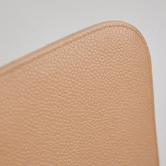 Chanel Jumbo Single Flap Caviar Beige - Series 13