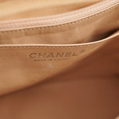 Chanel Jumbo Single Flap Caviar Beige - Series 13
