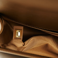 Chanel Medium Boy Patent Gold