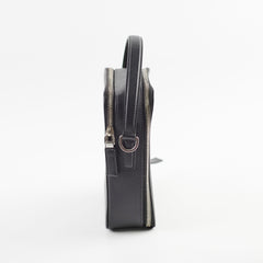 Prada Saffiano Brique leather Bag Black