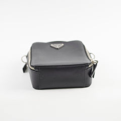 Prada Saffiano Brique leather Bag Black