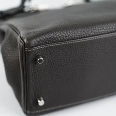 Hermes Kelly 32 Graphite Stamp T