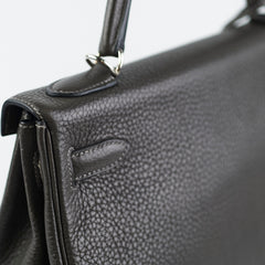 Hermes Kelly 32 Graphite Stamp T