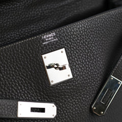 Hermes Kelly 32 Graphite Stamp T