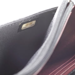 Chanel Wallet On Chain WOC Caviar Black (22 Series)