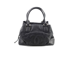 Chanel Vintage Bowling Bag Black (14 Series)