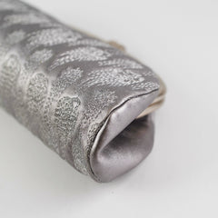 ITEM 27 - Chanel Metallic Grey Clutch