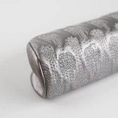 ITEM 27 - Chanel Metallic Grey Clutch