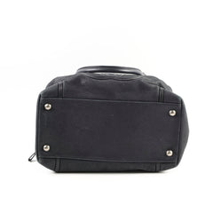 Chanel Vintage Bowling Bag Black (14 Series)