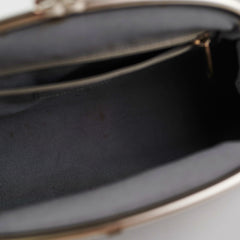 ITEM 27 - Chanel Metallic Grey Clutch