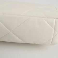 Chanel 19 Small White Microchip