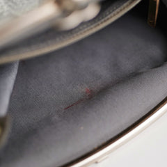 ITEM 27 - Chanel Metallic Grey Clutch