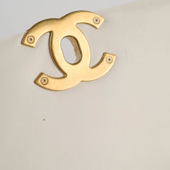 Chanel 19 Small White Microchip