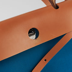 Hermes Herbag 31 Blue Bag