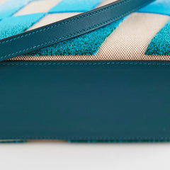 Hermes Biais 27 Blue Shoulder Bag