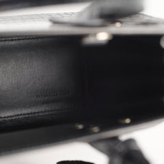 Saint Laurent Sac De Jour Nano Black Shiny Croc
