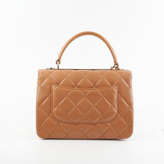 Chanel Trendy CC Caramel Quilted Shoulder Bag (Old Version)