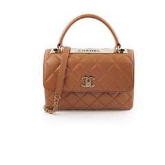 Chanel Trendy CC Caramel Quilted Shoulder Bag (Old Version)