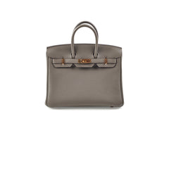 Hermes Birkin 25 Togo Etain - Z Stamp