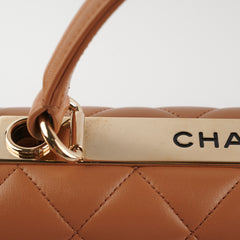 Chanel Trendy CC Caramel Quilted Shoulder Bag (Old Version)