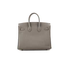 Hermes Birkin 25 Togo Etain - Z Stamp