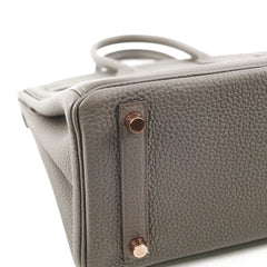 Hermes Birkin 25 Togo Etain - Z Stamp