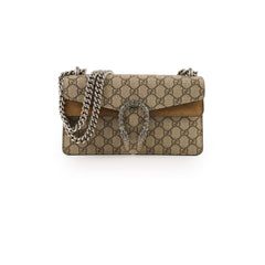 Gucci Dionysus GG Small Shoulder Bag Beige