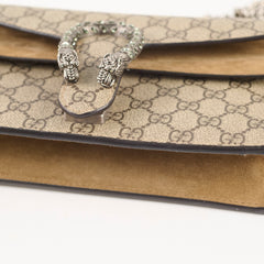 Gucci Dionysus GG Small Shoulder Bag Beige