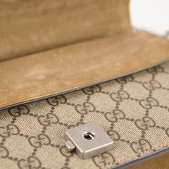 Gucci Dionysus GG Small Shoulder Bag Beige