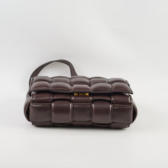 Bottega Veneta Padded Casette Chocolate Brown