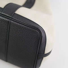Hermes Garden Party 36 Cream Canvas Tote