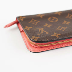 Louis Vuitton Insolite Organizer Long Wallet Damier Ebene