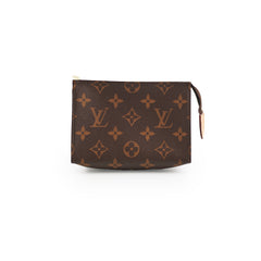 Louis Vuitton Monogram Pochette Toiletry 15 Pouch