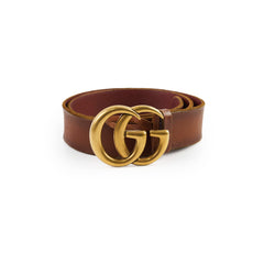 Gucci Marmont Wide Brown Belt Size 85cm Width 4cm