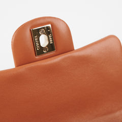 Chanel 21P Quilted Mini Square Caramel