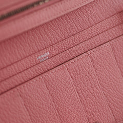 Hermes Bearn Wallet Rose Confetti Square Q Stamp