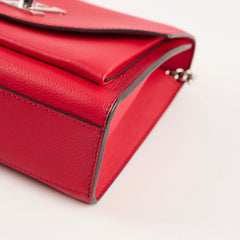 Louis Vuitton Lockme BB Red Rubis
