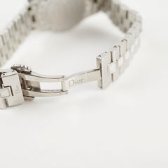 Christian Dior Crystal White Sapphire 28MM Watch CD112113M001