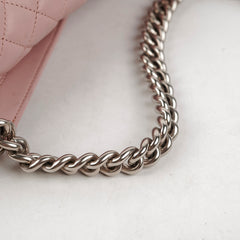 Chanel Old Medium Quilted Boy Pink 21Series