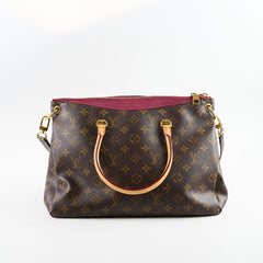 Louis Vuitton Pallas MM Monogram / Burgundy