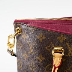 Louis Vuitton Pallas MM Monogram / Burgundy