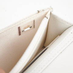 Chanel Pearl Crossbody Bag White 31 Series