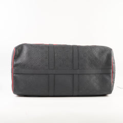 Louis Vuitton x NBA Keepall 55 Bandouliere Embossed Leather Black/Red