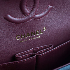 Chanel Small Caviar Double Classic Flap Black Microchipped