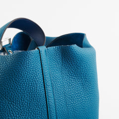 Hermes Picotin 22 Clemence Deep blue bag - D Stamp 2019