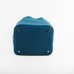 Hermes Picotin 22 Clemence Deep blue bag - D Stamp 2019