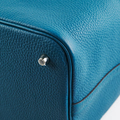Hermes Picotin 22 Clemence Deep blue bag - D Stamp 2019