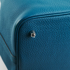 Hermes Picotin 22 Clemence Deep blue bag - D Stamp 2019