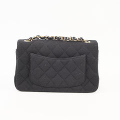 Chanel Mini Rectangle Jersey Fabric Black (28 series)