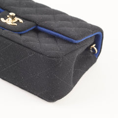 Chanel Mini Rectangle Jersey Fabric Black (28 series)